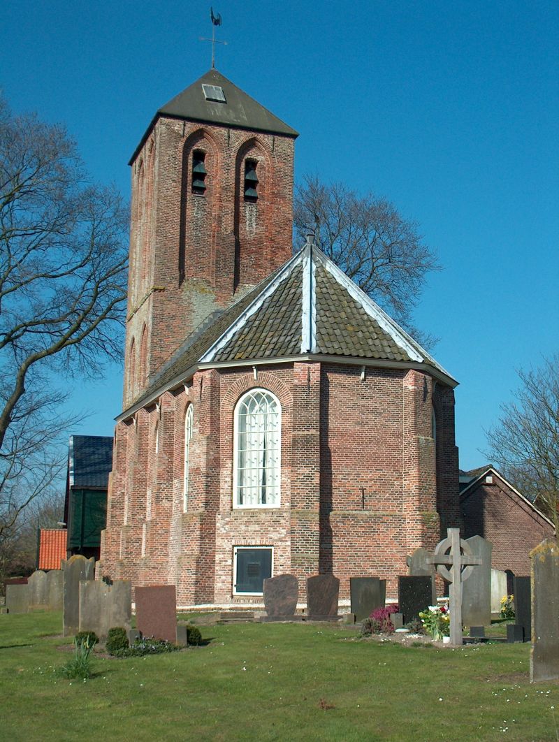 Foto van de Algemene begraafplaats Westerland de nicolaaskerk